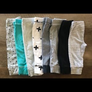 9 month soft pants lot
